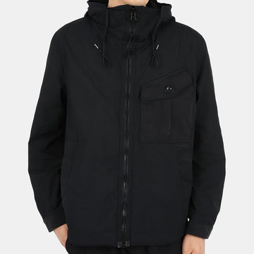 TEN C 22 S/S メンズ ライト ナイロン フード ジャケット (ブラック) 003780 999 54759884 [P]