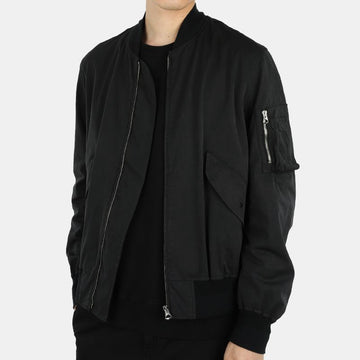 Ten C Men's Flight Bomber Jacket (Black) 22CTCUC04064 A06105 999 54759886 [P]