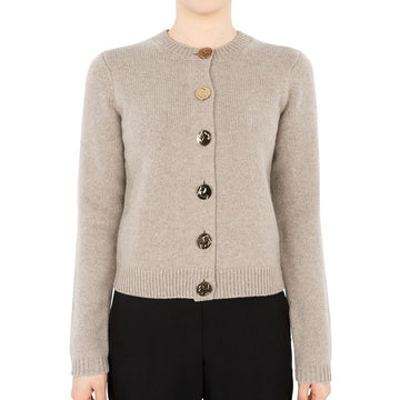 TORY BURCH ウールカーディガン (ベージュ) 145909 208 54765560 [P]
