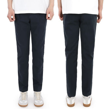 Pt01 Men's Cropped Plain Pants (Navy) ATMAZA0CL1 SD49 N385 54766888 [P]
