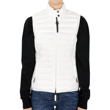 Parajumpers Dodie Lightweight Padded Vest in Off-White 55181262 [P]