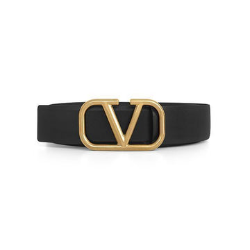Valentino Garavani V Logo Gold-Plated Belt 6Y2T0Q87 ECU 0NO 135391803 [P]