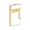 S.T. DUPONT Slim Line Feuerzeug Weiß Gold 028224 142081945 [P]
