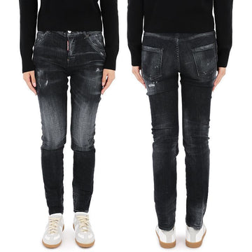DSQUARED2 WASHED BLACK SLIM COOL GIRL JEANS FW 23 54649862 [P]