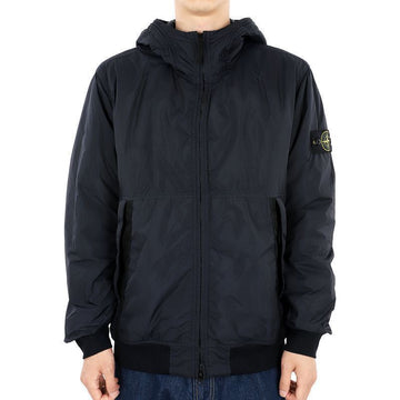 Stone Island Stone Men's Patch Crinkle Labs Hooded Jacket (Navy) 791540823 V0020 57269694 [P]