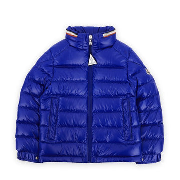 Moncler Kids Bourne Lightweight Padded Jacket (Blue) 1A00012 595ZJ 75N 59641496 [P]