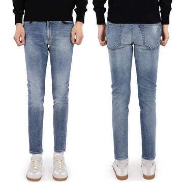 Pt01 Men's Torino Washed Denim Pants (Blue) C5KJ05Z20BAS OA43 MK57 64233463 [P]