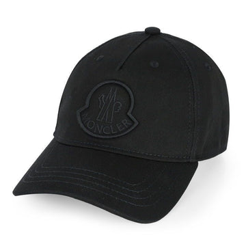 MONCLER ビッグロゴパッチキャップ(ブラック) 3B00010 0U331 999 75474988 [P]