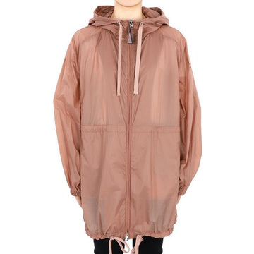 Moncler Women AIRELLE Hooded Long Jacket (Rose Pink) 1A00074 68953 23V 75873721 [P]