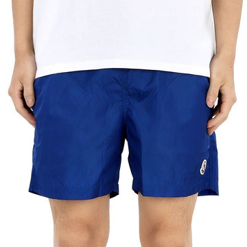 MONCLER Badehose mit Logo-Patch (Blau) 2C00004 53326 75N 76261960 [P]
