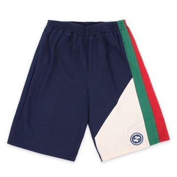 GUCCI GG-Logo Patchwork Shorts für Kinder (Multicolor) 774195 XJF4Q 4681 76317673 [P]