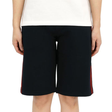 Moncler Kids Badge Patch Training Shorts (Navy) 8H00012 809AG 778 12,14A 76540868 [P]
