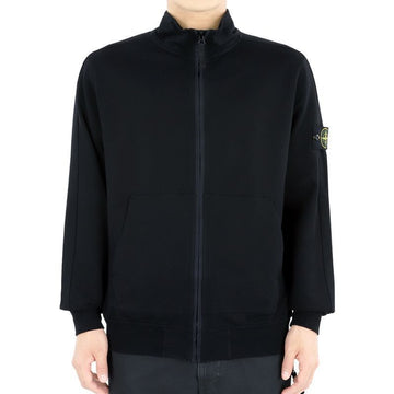 STONE ISLAND Herren Track-Jacke aus Baumwoll-Mix mit Wappen-Patch - V0020 77983985 [P]