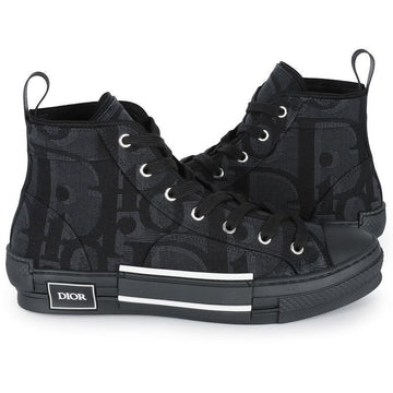 Dior B23 Oblique High-Top Sneakers (Black) 3SH126ZXX 969 86034243 [P]
