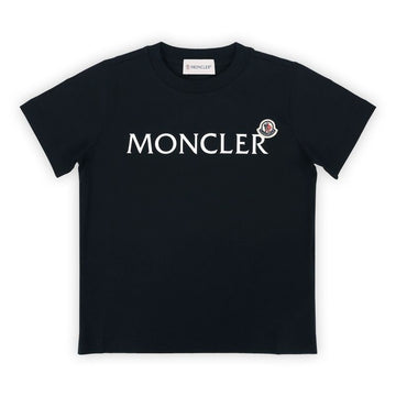 MONCLER Kids Logo Patch T-Shirt (Navy) 8C00003 89AFV 778 8,10A 93403698 [P]