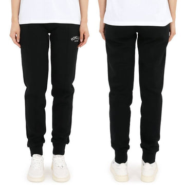 MONCLER Kids gestickte Logo Trainingshose (Schwarz) 8H00004 899PS 999 12,14A 93998771 [P]