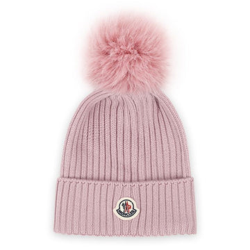 Moncler Kids Infant Pom Pom Beanie (Pink) 3B00014 M1131 51A 96094751 [P]