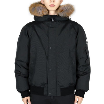 BURBERRY Herrennylon-Bomberjacke (Schwarz/Braun) 8091565 120690064 [P]