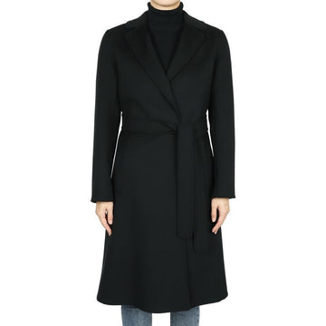 MaxMara Pauline Belt Coat (Black) 239011163100 013 121051314 [P]