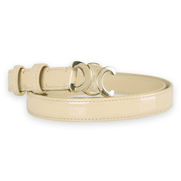 CELINE Damen kleine Triomphe Schnalle Gurt (Beige) 45AX63AP2 02EU 122976911 [P]