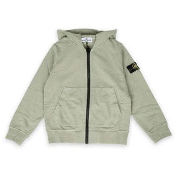 BOBO CHOSES Wappen-Patch Kapuzenjacke für Kinder (Hellkhaki) 6100010 10,12A 123198013 [P]