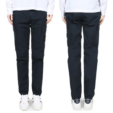 STONE ISLAND ストーン メンズ レギュラーテーパードフィット ジッパーポケット カーゴパンツ (ネイビー) K1S15 3100304 S0010 V0020 124582540 [P]