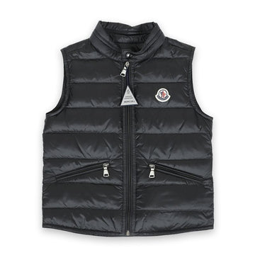 MONCLER Kids GUI Daunen-Leichtweste (Schwarz) 597YF 999 8,10A 124604493 [P]