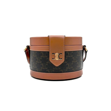 Celine Triomphe Tambour Shoulder Bag Medium L222352 158580028 [P]