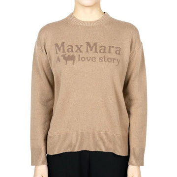 MAXMARA VERONICA ベロニカ ウール カシミヤ ニット (キャメル) 2519361061600 005 126530400 [P]