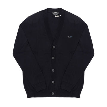 APC H22315 IAK DARK NAVY 男性カーディガン 151112760 [P]