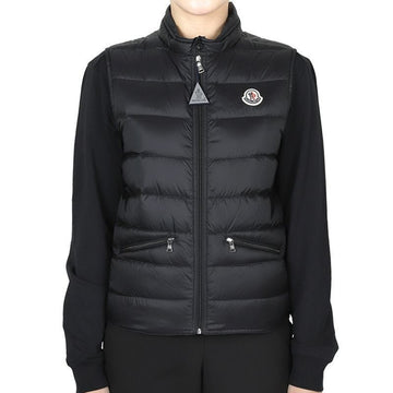 MONCLER モンクレール キッズ GUI ダウン 軽量 パディング ベスト(ブラック) 1A00052 597YF 999 129074299 [P]