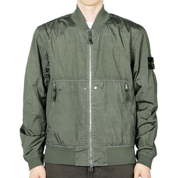 STONE ISLAND Stone Herren Wappen Patch Nylon Jacke (Khaki) K1S15 4100019 S0020 V0054 133518992 [P]