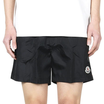 MONCLER Herren Wappen Patch Schwimmhose (Schwarz) 2C00018 53326 999 130820527 [P]