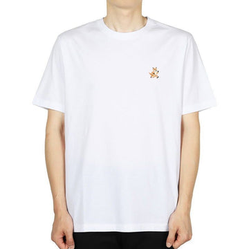 MAISON KITSUNE Herren Speedy Fox Patch Kurzarm MM00125KJ0008 P100 135446190 [P]