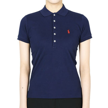 Polo Ralph Lauren Women's Slim Fit Cotton PK Short Sleeve 152824050 [P]