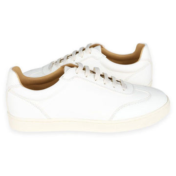 Brunello Cucinelli Men's Leather Sneakers (Ivory) MZUOLYN311 C6293 131428895 [P]