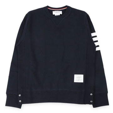 THOM BROWNE Ingenieured diagonale Armband Sweatshirt (Navy) MJT021H 00535 461 152825998 [P]