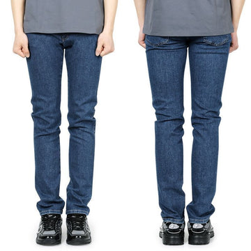 Zegna Men's Logo Patch Straight Leg Jeans (Blue) E8I70 GAN 001 131429258 [P]