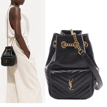 Saint Laurent 26SS Joe Nano Bucket Bag/760745 1EL07 1000 150268843 [P]