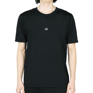 CP COMPANY ミニロゴプリント半袖Tシャツ(ブラック) 18CMTS088A 006374G 999 132331363 [P]