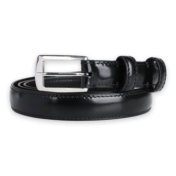 Celine Men's Taurillon 18mm Leather Belt (Black) 45B143A01 38SI 136058017 [P]