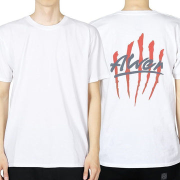 WILD DONKEY Herren Scratch Print T-Shirt (Weiß) T-SCRATCH 136175120 [P]