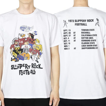 WILD DONKEY Herren T-Shirt Slippery Rock (Weiß) 136175118 [P]