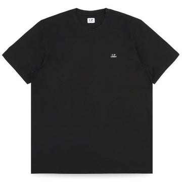 CP COMPANY メンズ 30/1 ジャージ ロゴ パッチ 半袖 (ブラック) RCCMTS726A 005100W 999 153186265 [P]