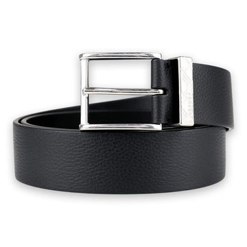 Burberry Men's Check Engraved Belt (Black) 8112006 141094037 [P]
