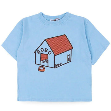 Bobo Choses Kids Pickles at Home Short Sleeve (Sky) B126AC015 451 153843509 [P]