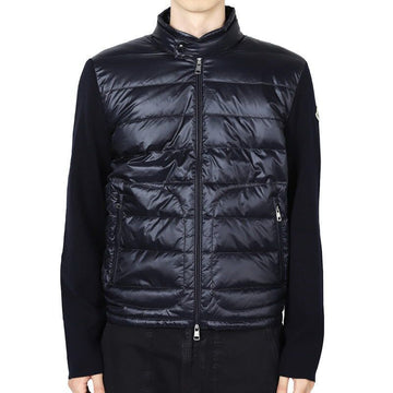 MONCLER モンクレール メンズ トリコット ハイネック フィット ウール パディング 9B00016 M1131 776 141938018 [P]