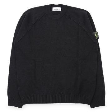 Stone Island Men's Patch Raglan Cotton Knit 154026535 [P]
