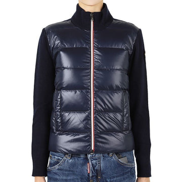 MONCLER Kinder Dreilinien Strickpadded Jacke (Navy) 9B00006 M1241 745 12,14A 142116453 [P]