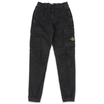 STONE ISLAND Stone Herren Wappen Straight Baumwollhose (Schwarz) K2S15 3100033 S00L1 V0129 144643148 [P]